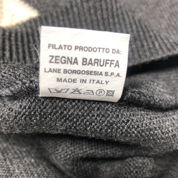 Italian wool vtg sweater dad grandpa hipster - Picture 3 of 8